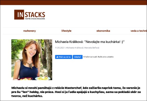 INSTACKS-MICHAELA KRALIKOVA